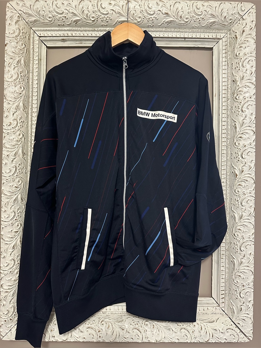 Puma x BMW M Motorsport Graphic Track Jacket - Black - Size L